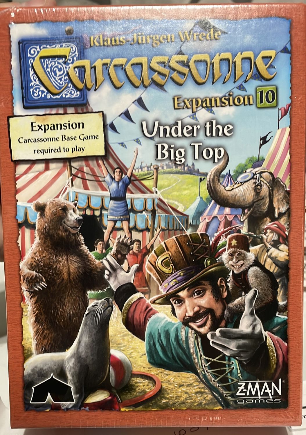 Carcassonne EXPANSION 10 Under the Big Top