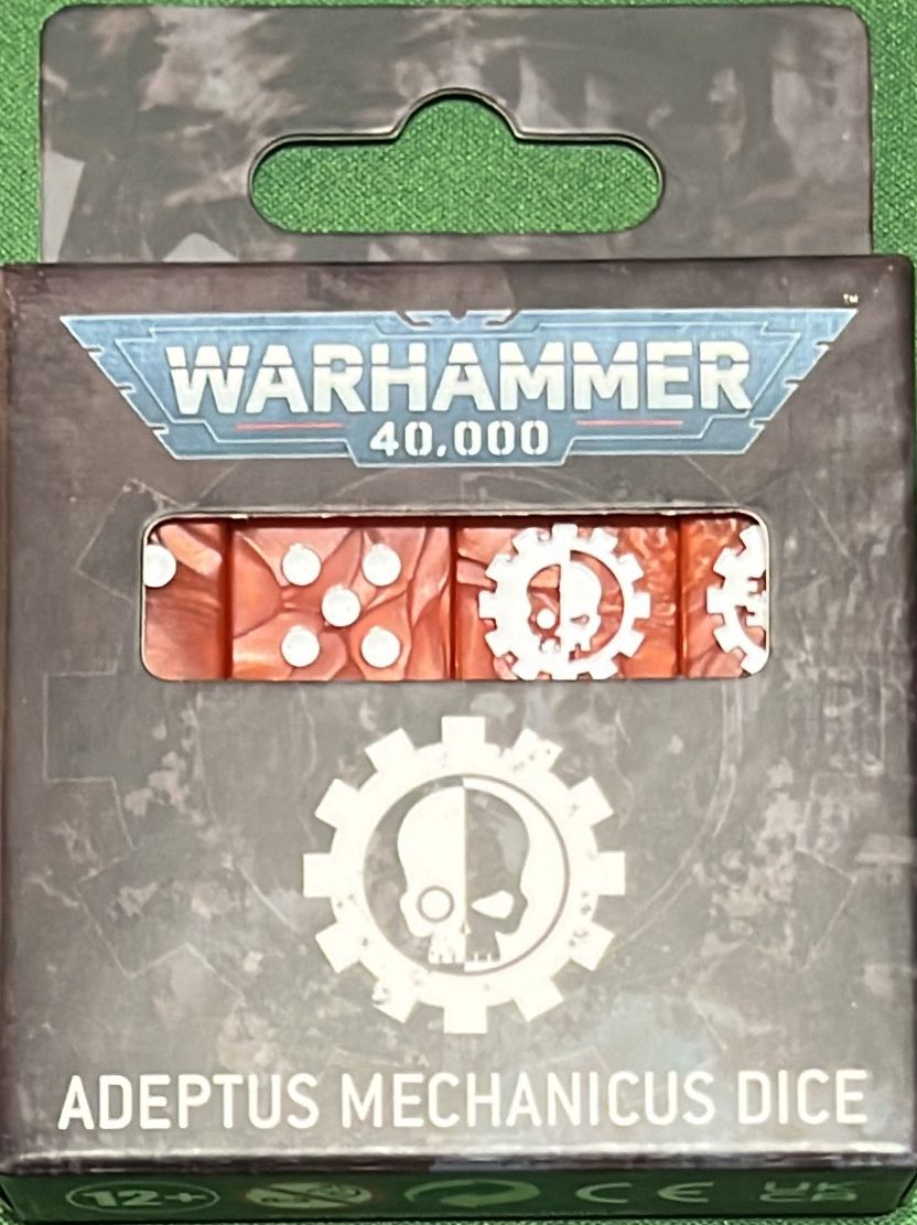 Warhammer 40K: Adeptus Mechanicus Dice