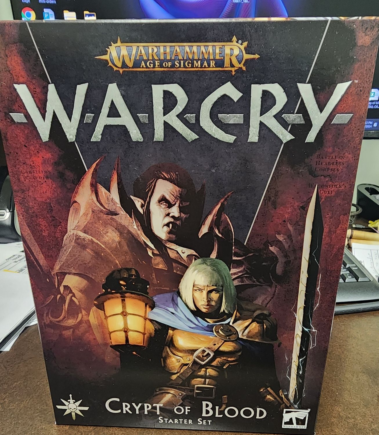 WARHAMMER AOS WARCRY  CRYPT OF BLOOD STARTER SET