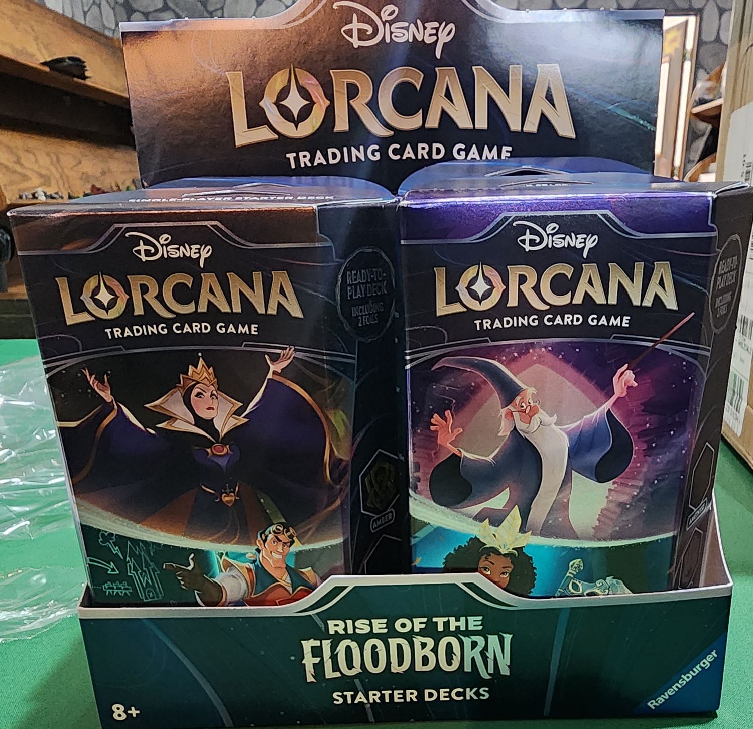 LORCANA CHAPTER 2  RISE OF THE FLOODBORN STARTER DECKS