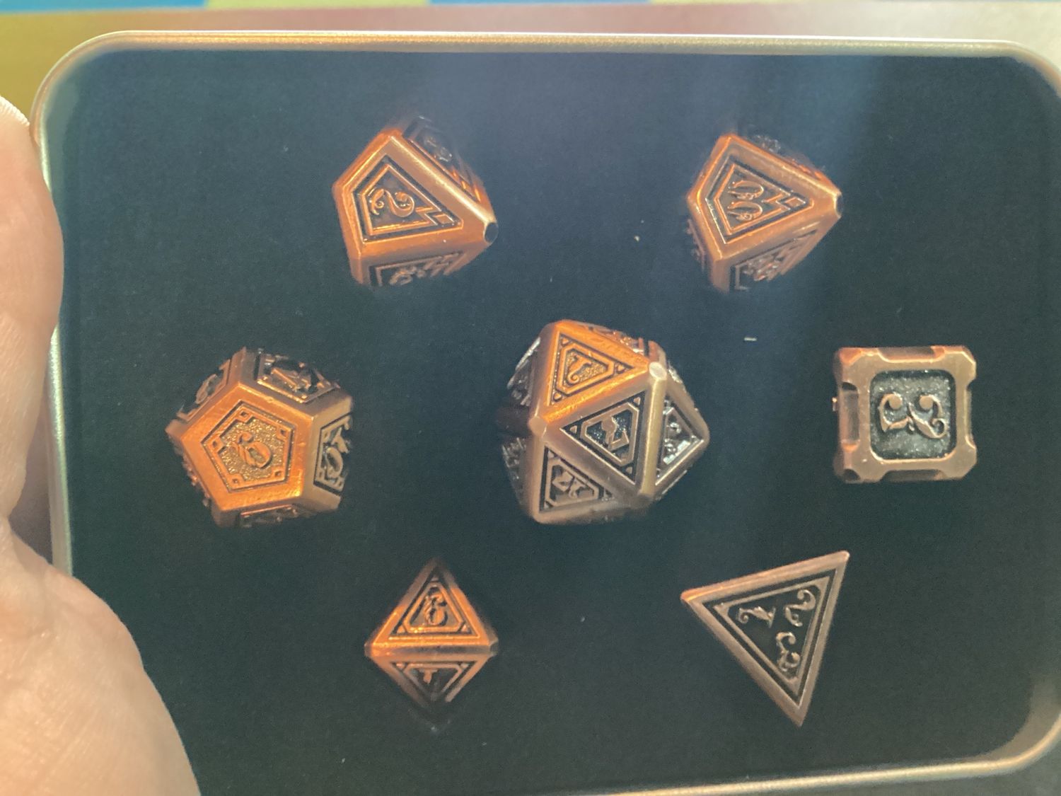 Alchemist Metals: Copper Metal Dice