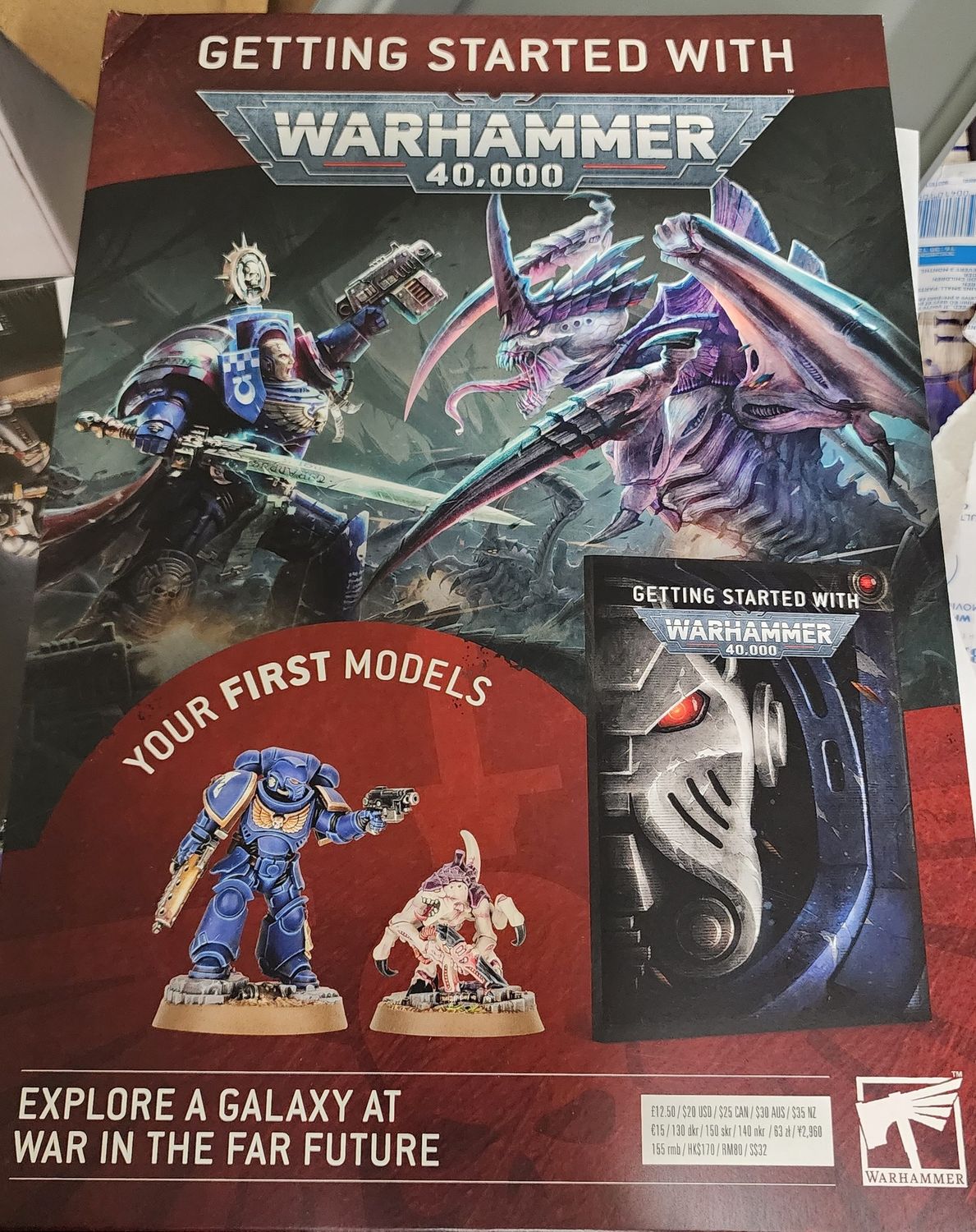 GETTING STARTED WITH WARHAMMER 40K