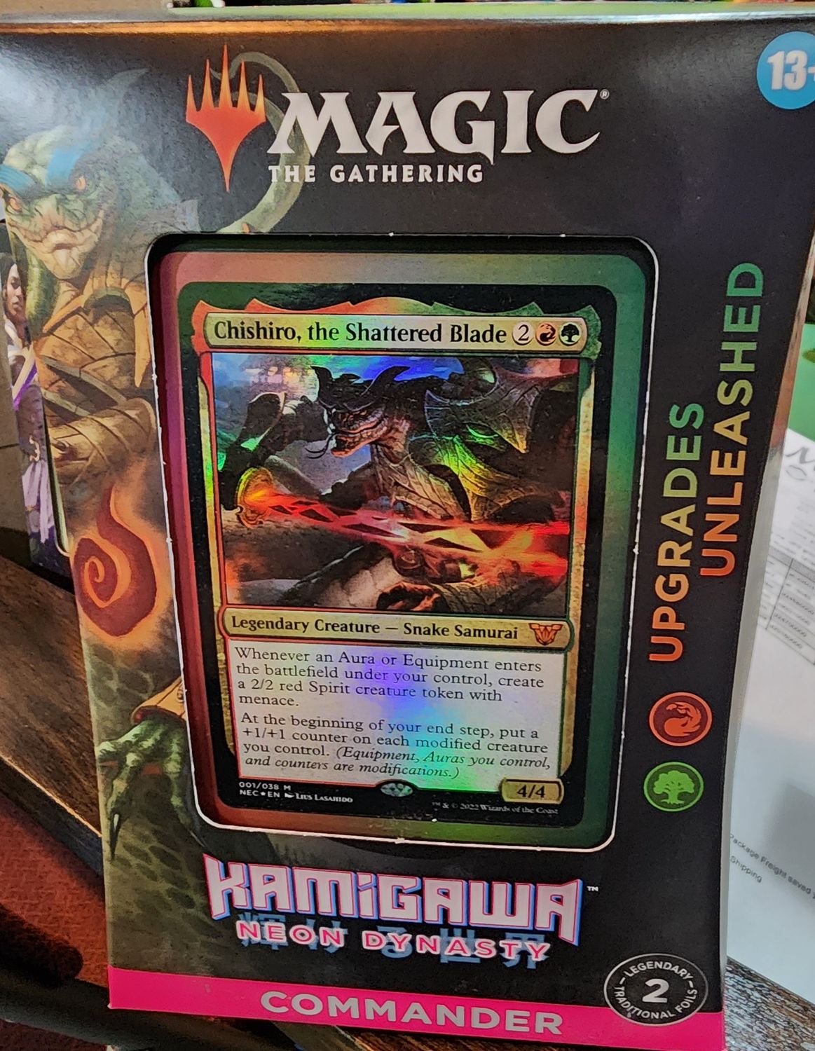 MTG KAMIGAWA NEON DYNASTY COMMANDER DECK