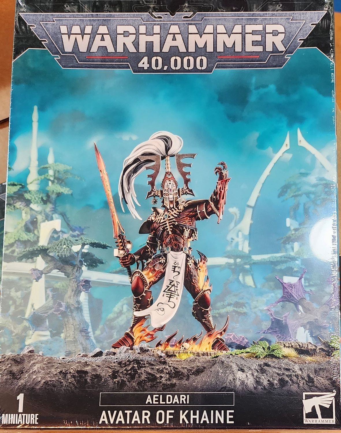WARHAMMER 40K AELDARI AVATAR OF KHAINE