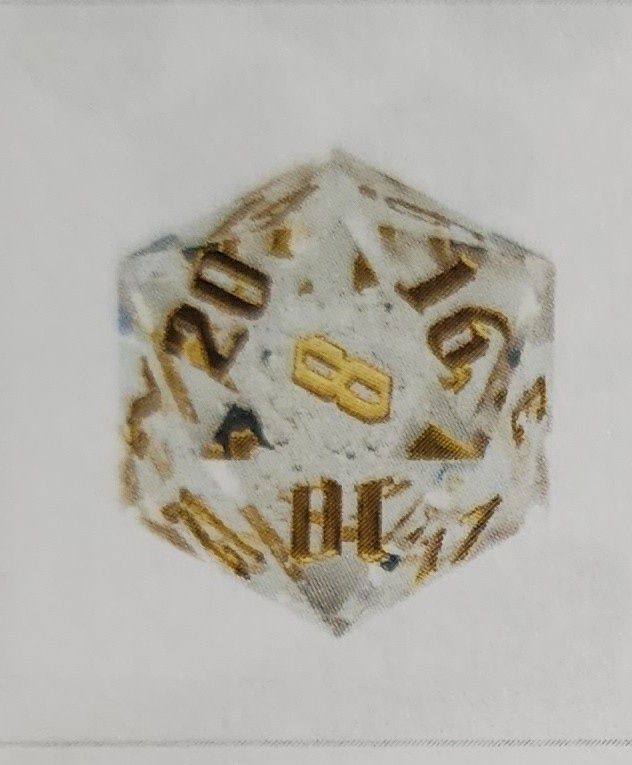 55mm titan d20 sharp edge bubbles