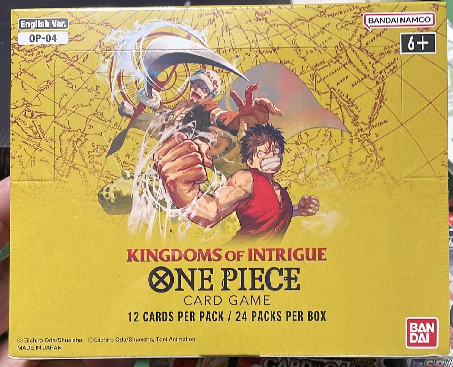 One Piece TCG: Kingdoms of Intrigue Booster Display 24 packs