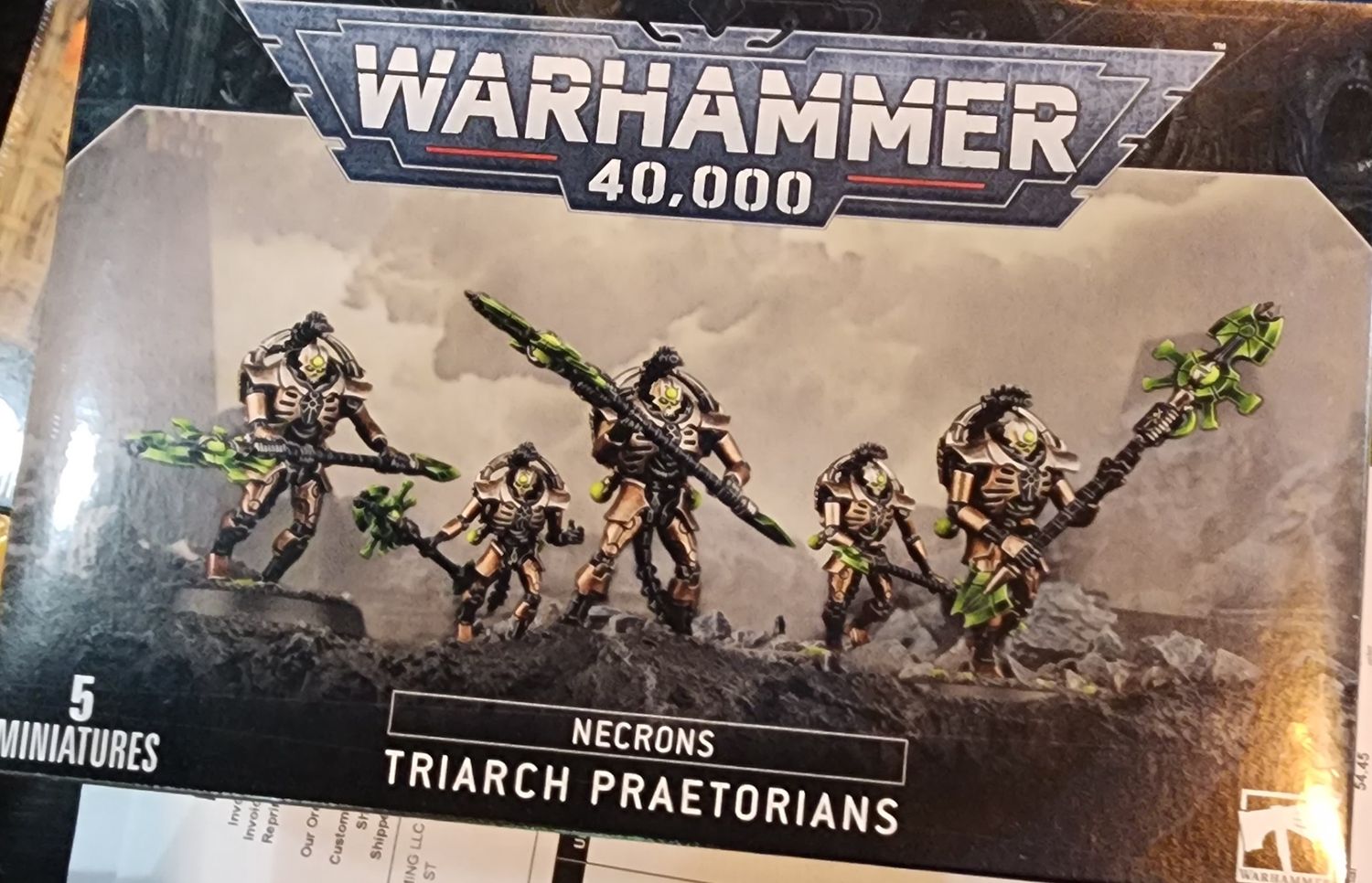 WARHAMMER 40K NECRONS TRIARCH PRAETORIANS