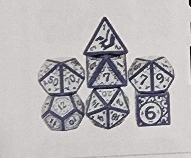 CRISP BLIZZARD DICE SET