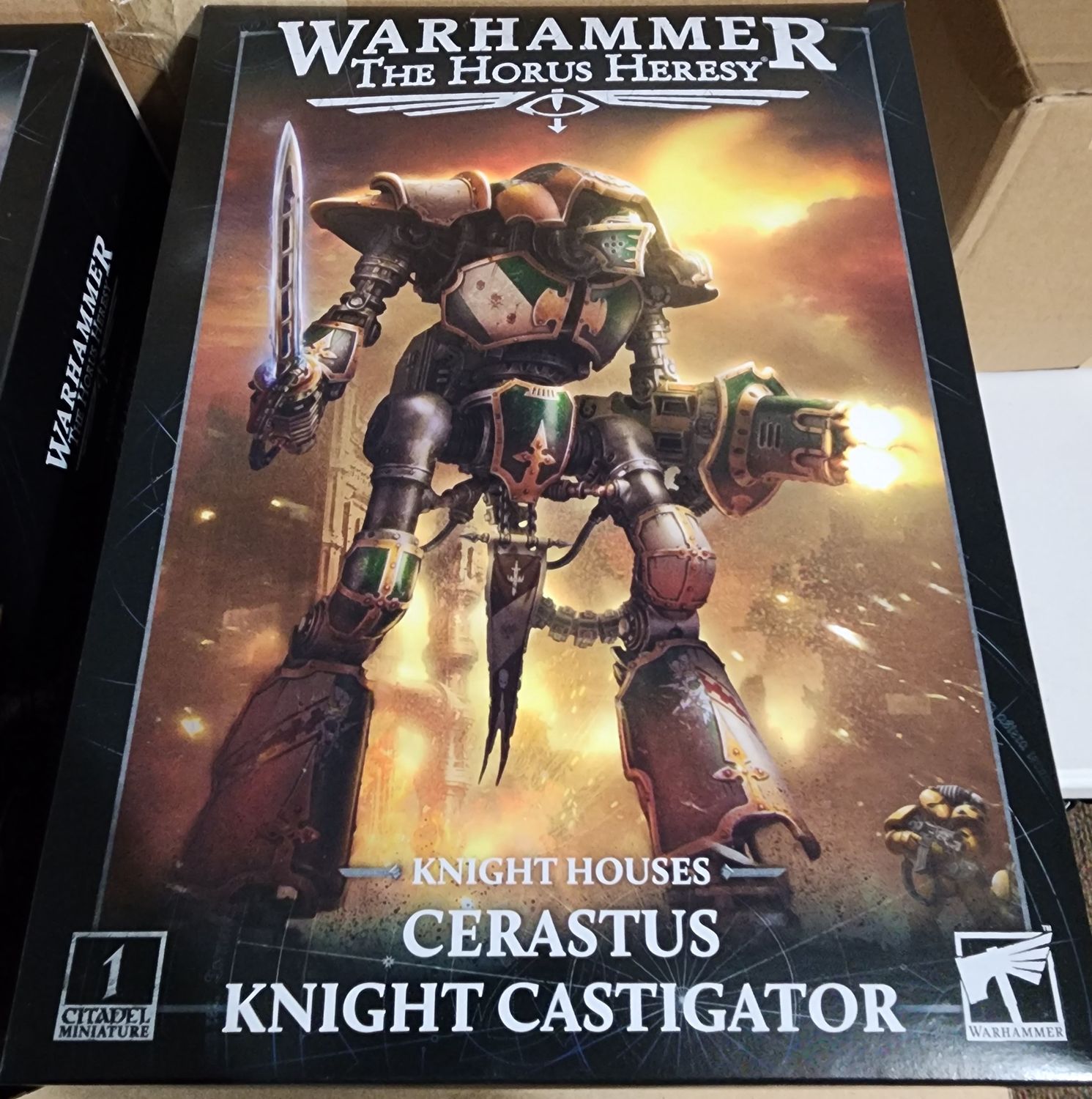 WARHAMMER THE HORUS HERESY KNIGHT CASTIGATOR