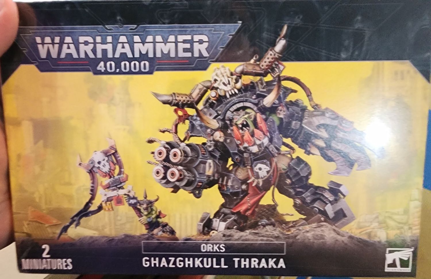 WARHAMMER 40K  ORKS GHAZGHKULL THRAKA