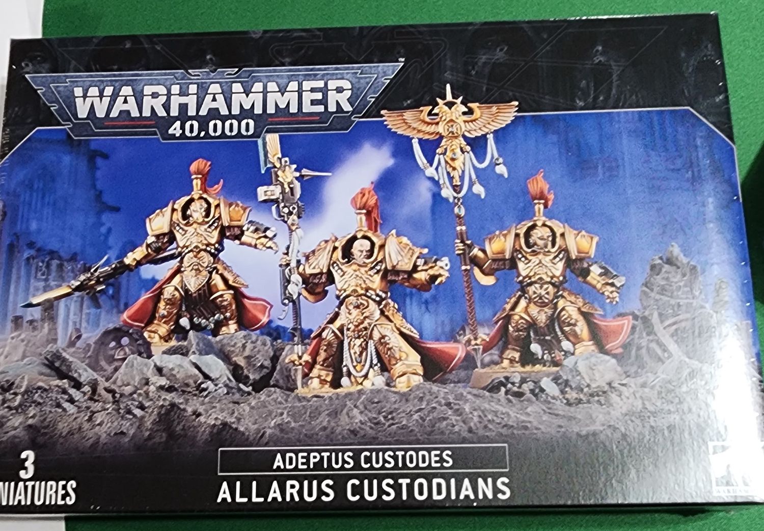 WARHAMMER 40K ADEPTUS CUSTODES ALLARUS CUSTODIANS