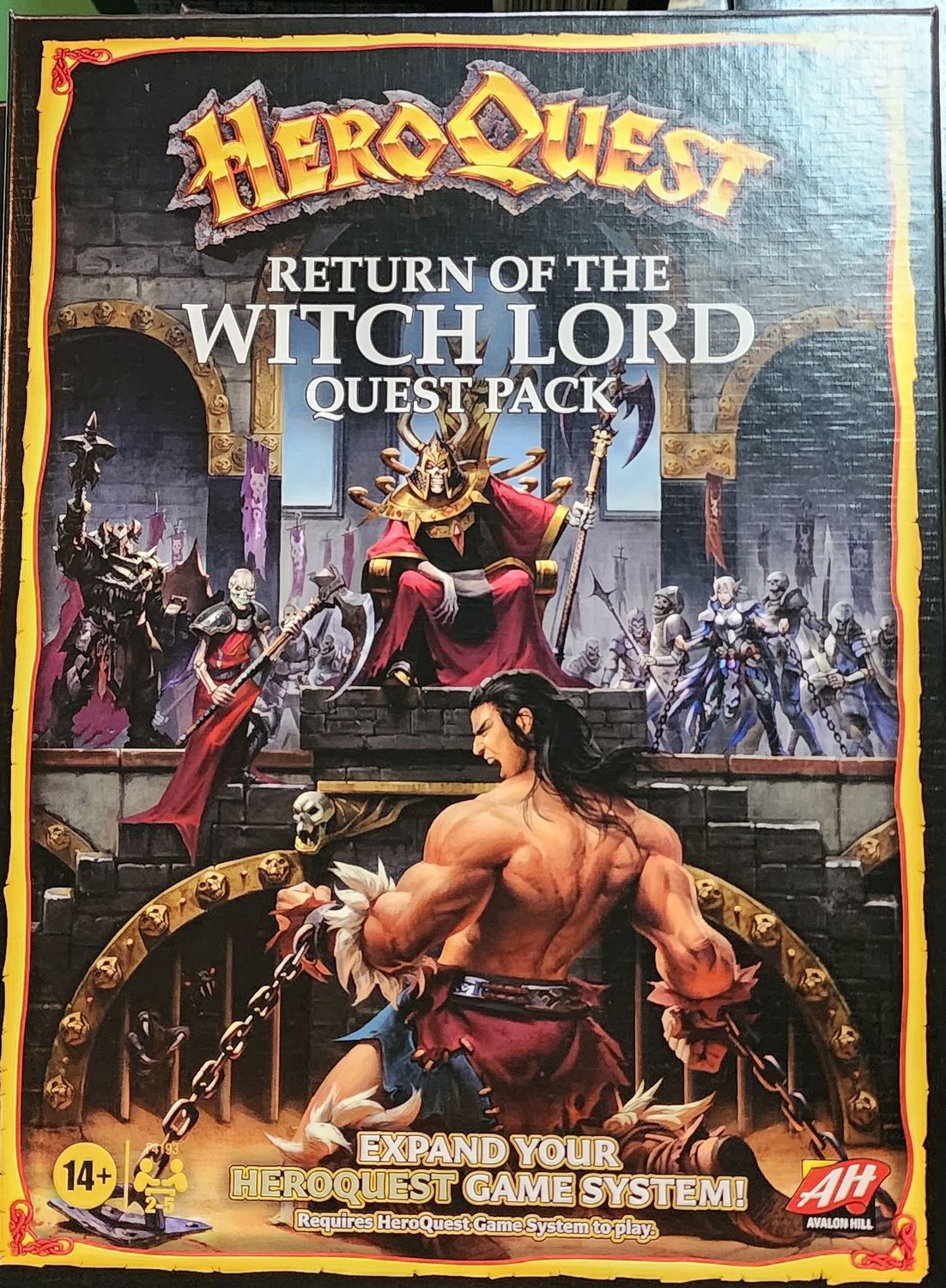 HEROQUEST RETURN OF THE WITCH LORD QUEST PACK