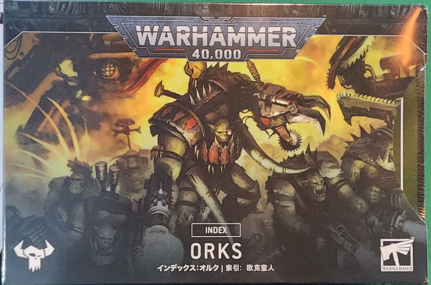 WARHAMMER 40K ORKS INDEX CARDS