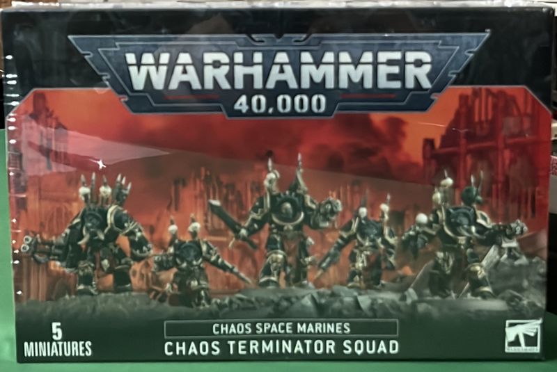 WARHAMMER 40K: CHAOS SPACE MARINES CHAOS TERMINATOR SQUAD