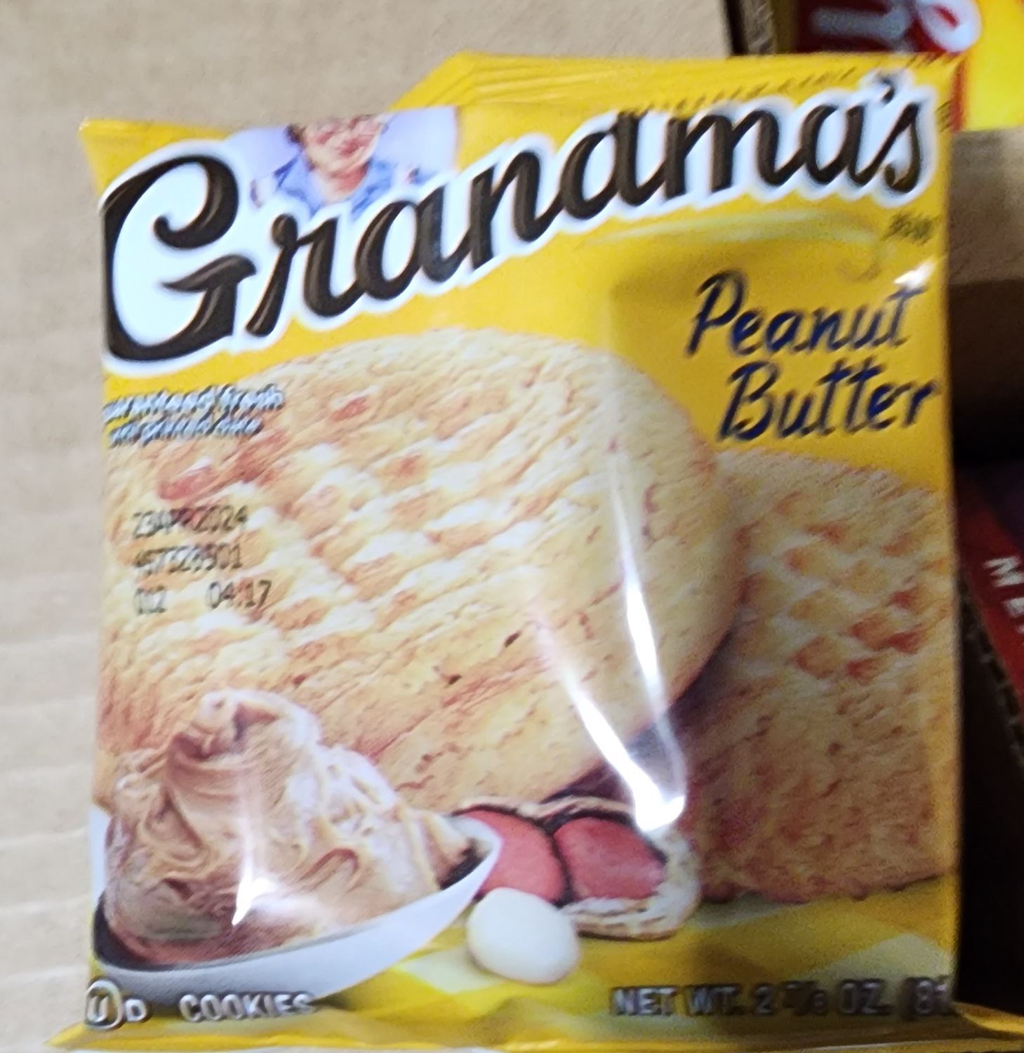 GRANDMAS PEANUTBUTTER COOKIE