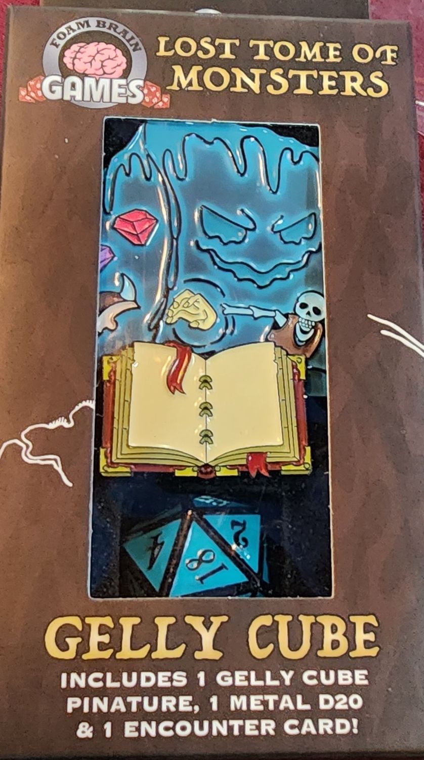 LOST TOME OF MONSTERS GELLY CUBE