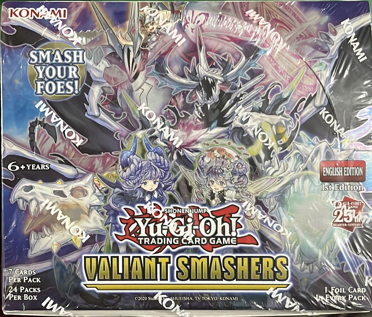 Yu-gi-oh Valiant Smashers Booster Box
