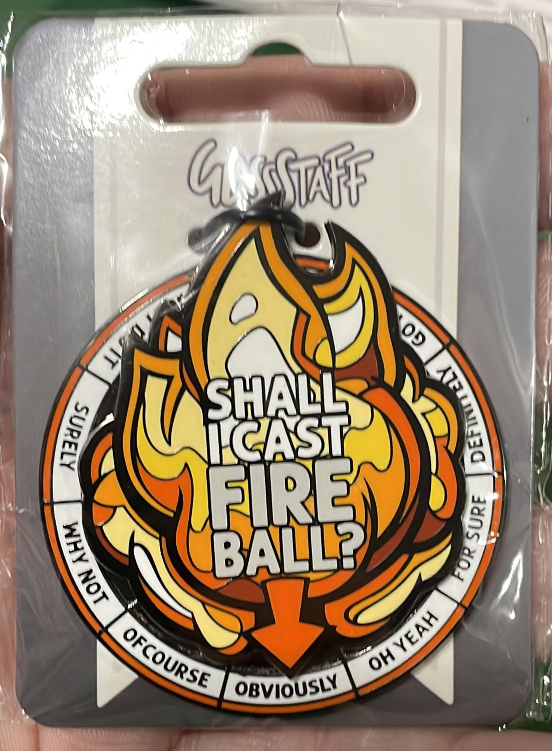 Shall I cast fireball PIN