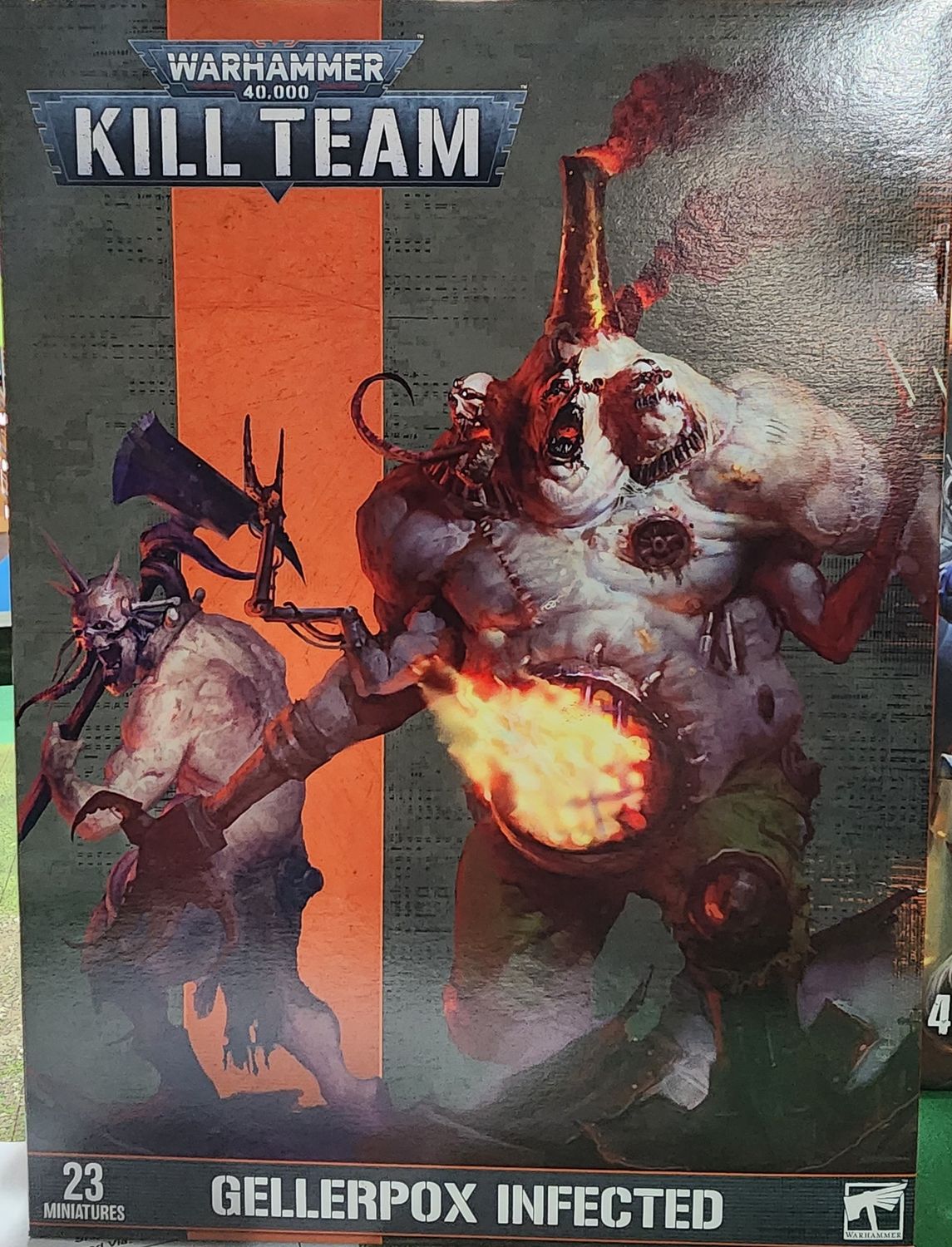 WARHAMMER 40K KILL TEAM GELLERPOX INFECTED