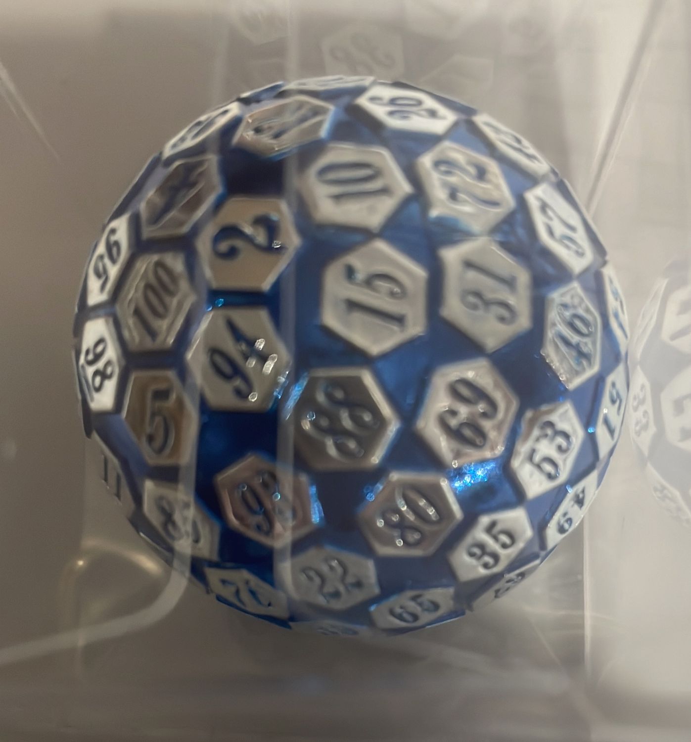 45mm Metal D100 - Blue &amp; Silver