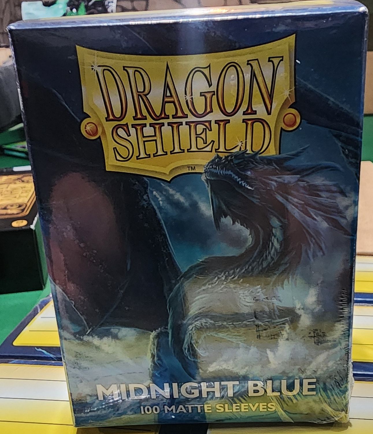 DRAGON SHIELD CARD SLEEVES MIDNIGHT BLUE MATTE