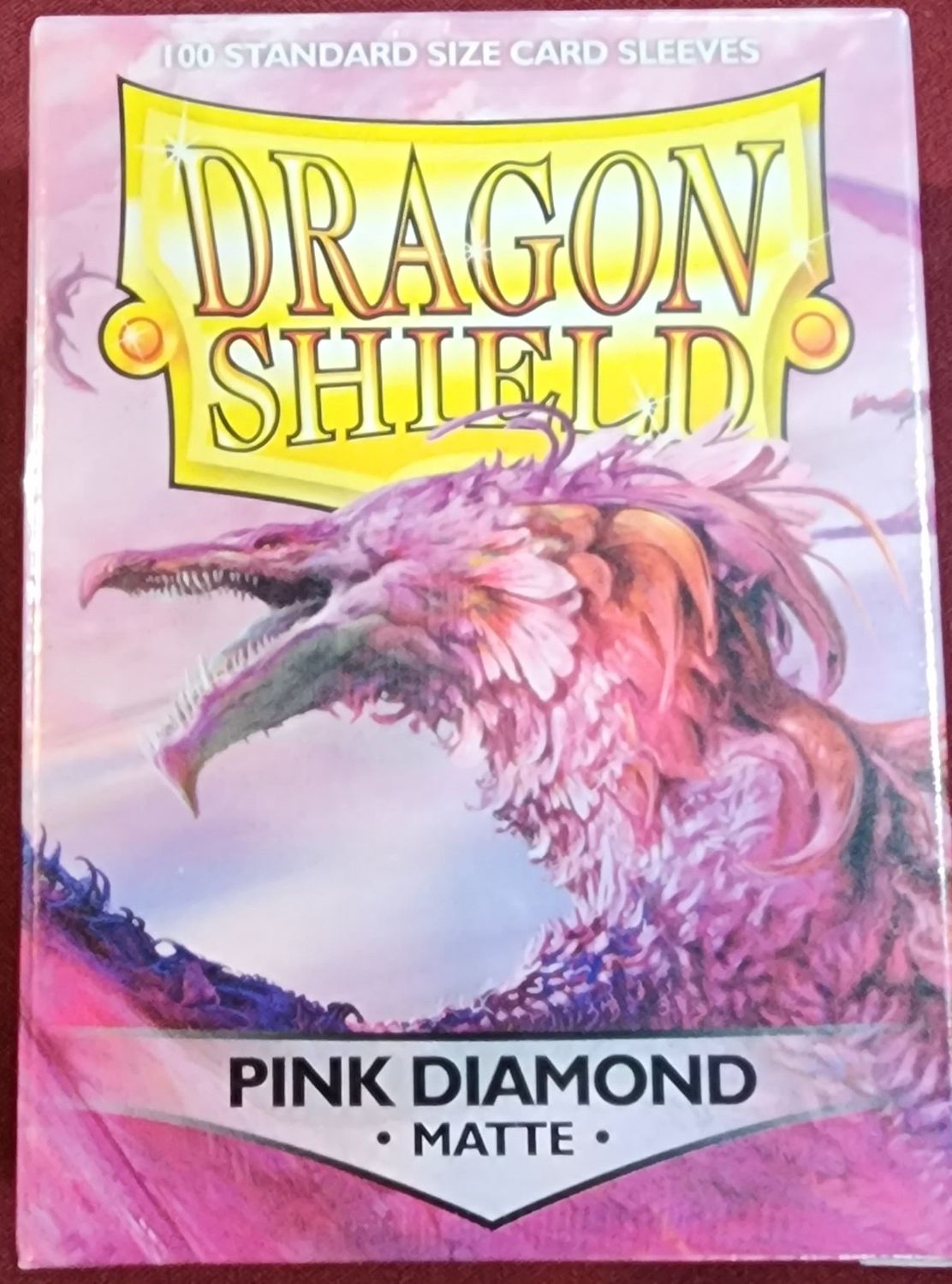 DRAGON SHIELD SLEEVES PINK DIAMOND