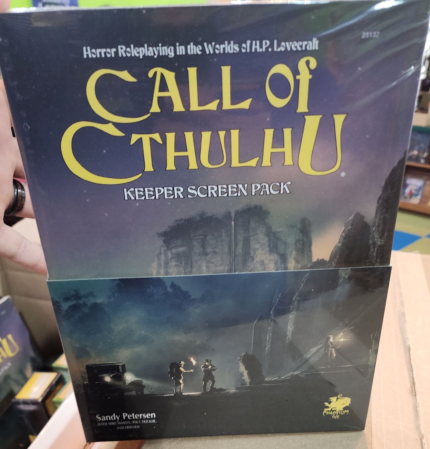 CALL OF CTHULHU KEEPER SCREEN PACK