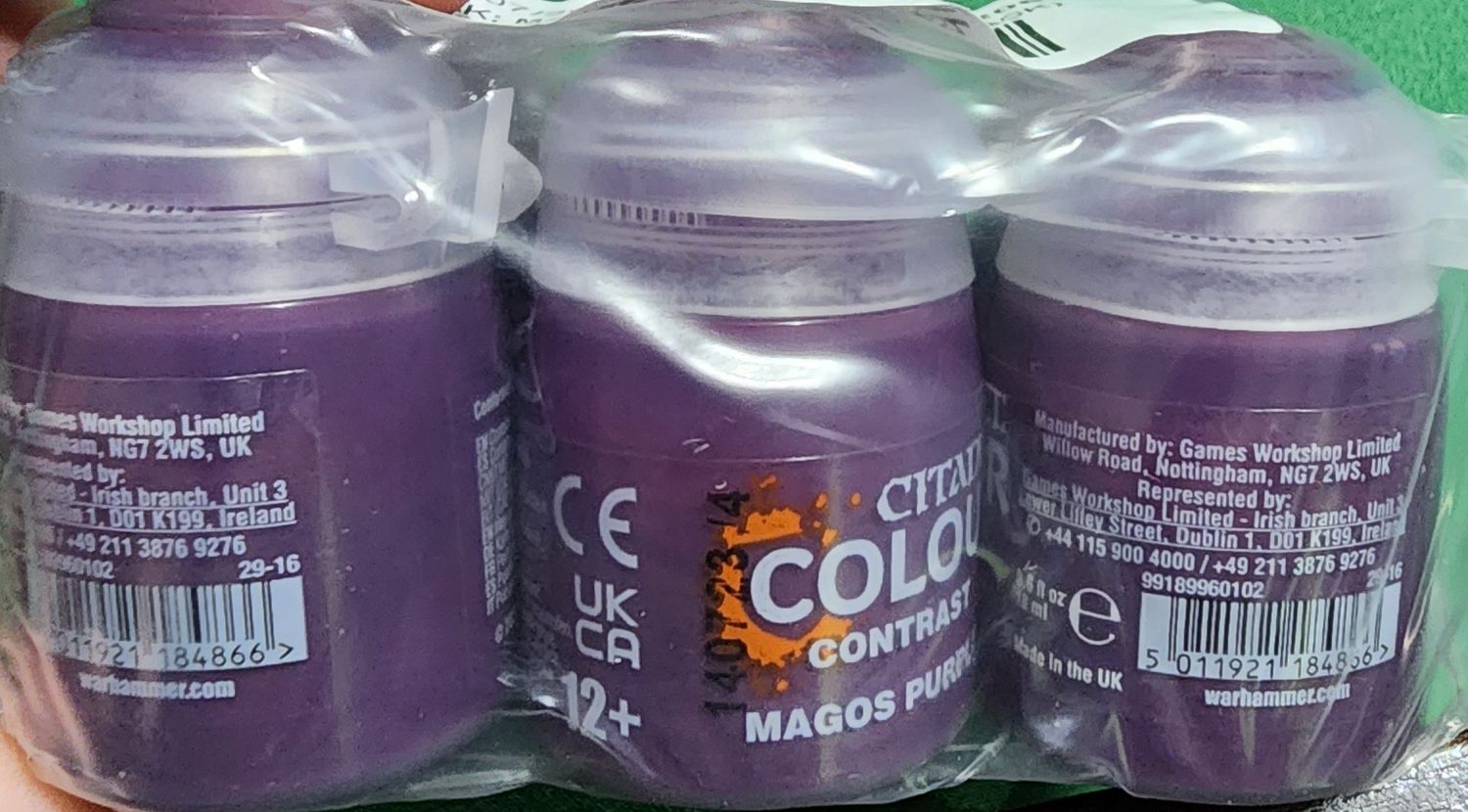 CITADEL PAINTS CONTRAST MAGOS PURPLE