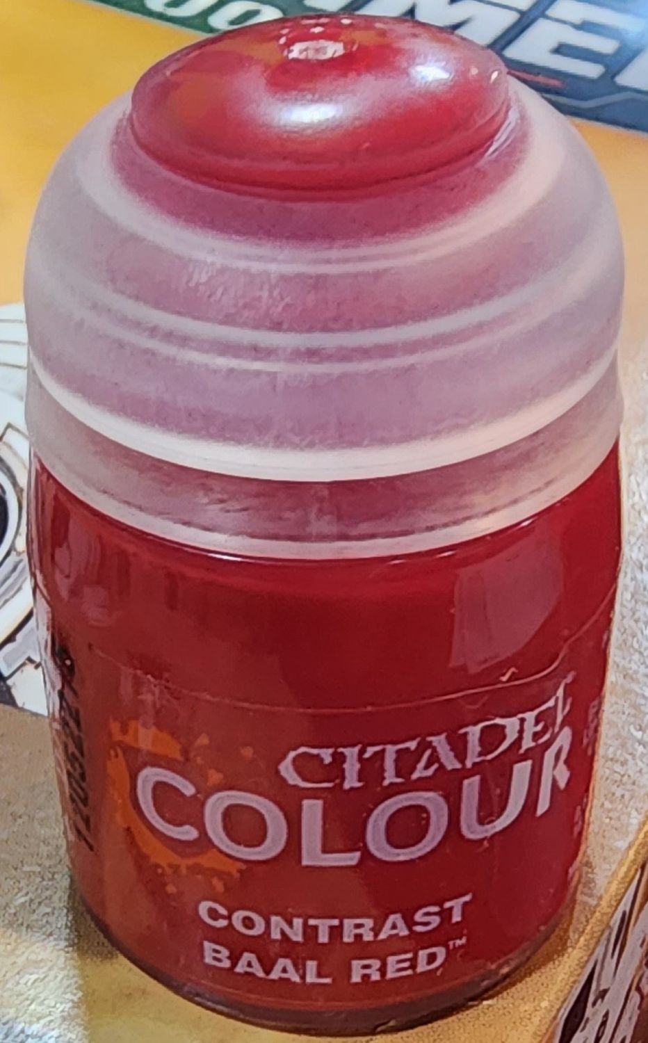 CITADEL COLOUR CONTRAST BAAL RED