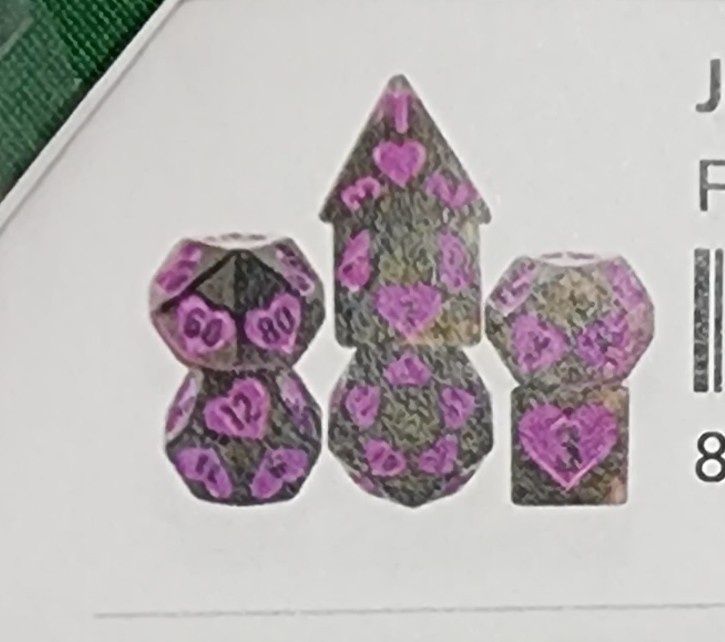 JEALOUS LOVE RPG DICE SET