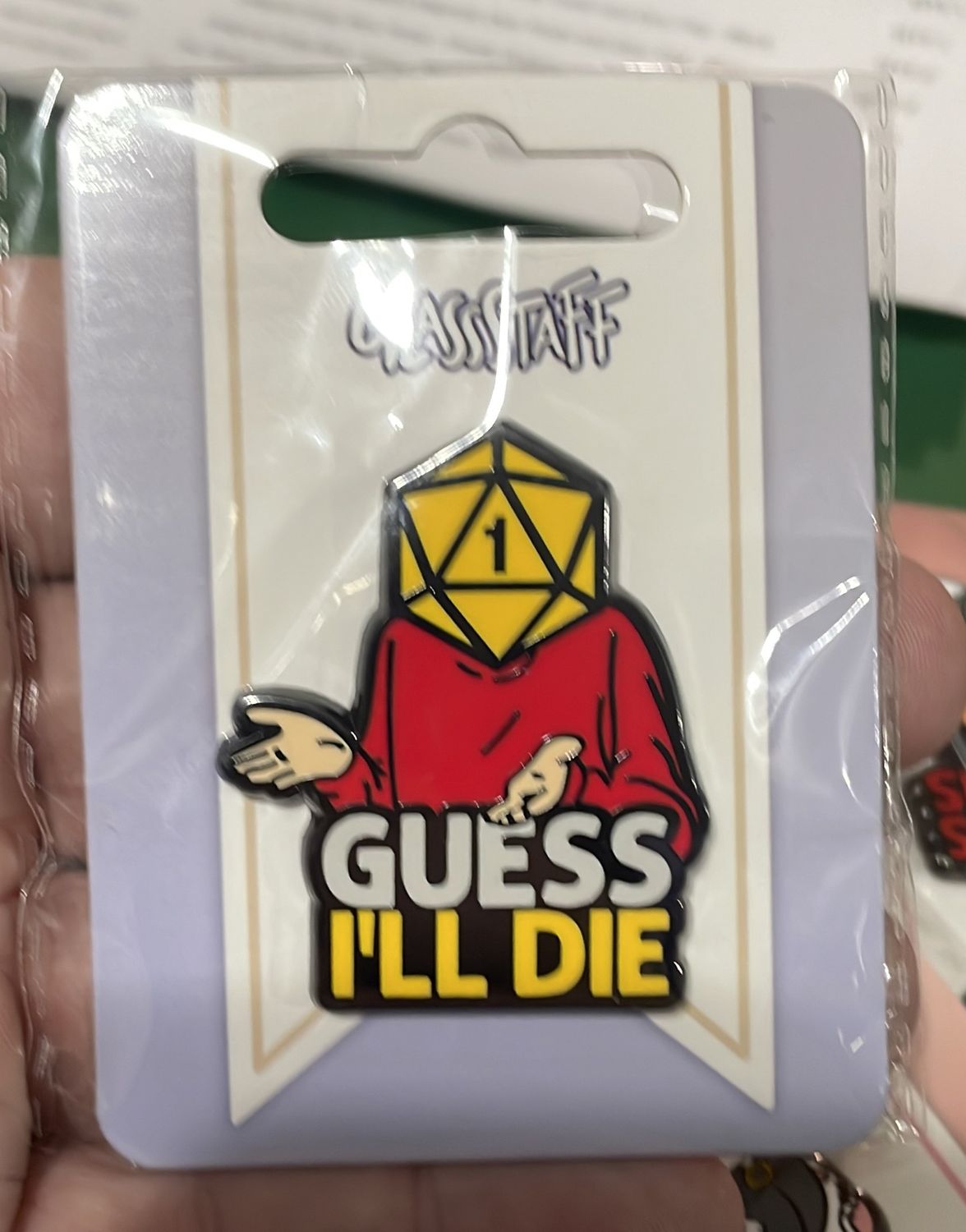 Guess I’ll die PIN