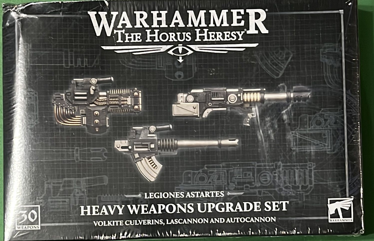 Warhammer The Horus Hersey Legions Astartes Heavy Weapons Upgrade Set Volkite Culverins, Lascannon and Autocanon