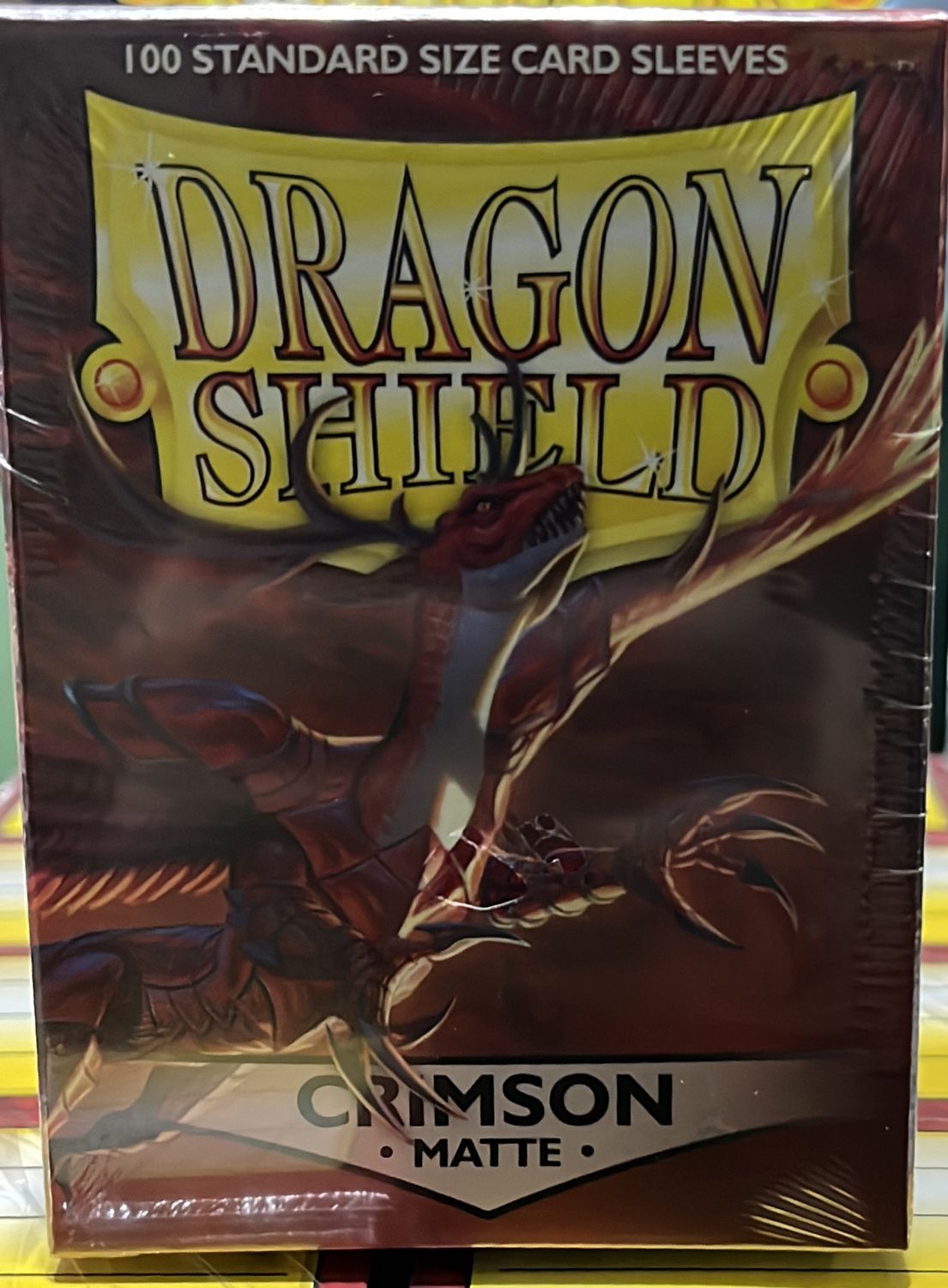 Dragon Shield Crimson Matte