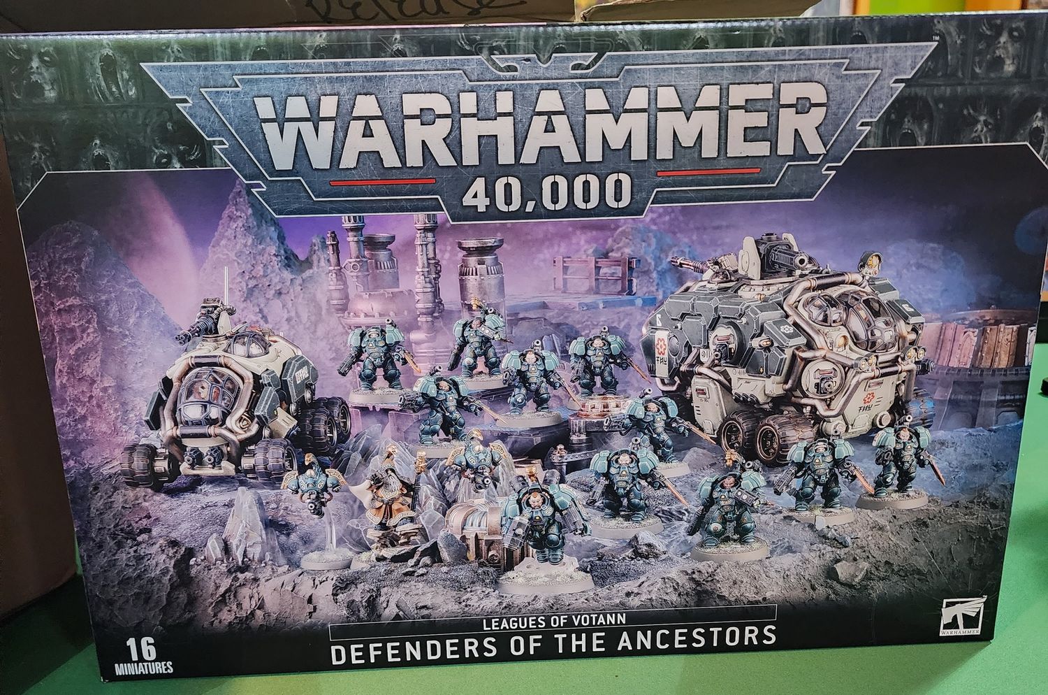 WARHAMMER 40K LEAGUES OF VOTANN DEFENDERS OF THE ANCESTORS 2023 XMAS BOX