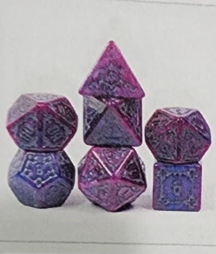 HUGE ROYAL CASTLE DICE SET 25MM