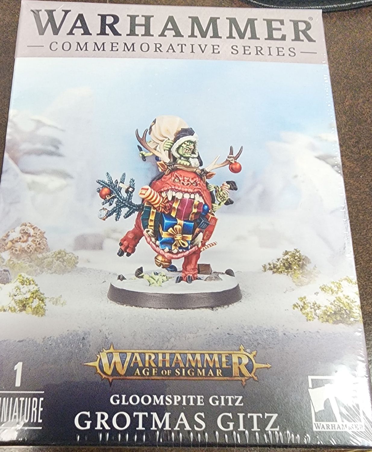 WARHAMMER COMMEMORATIVE SERIES GROTMAS GITZ