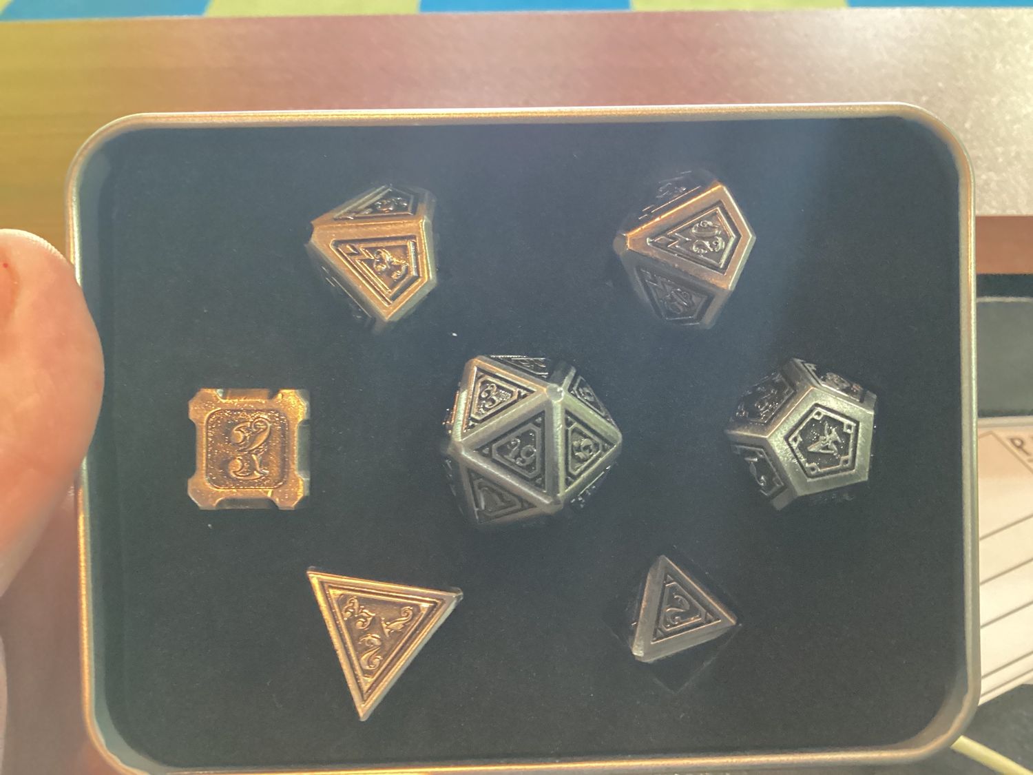 Alchemist Metals: Iron Metal Dice
