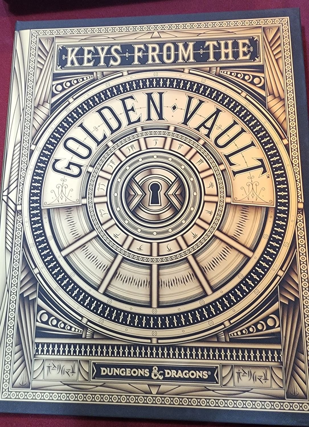 DUNGEONS &amp; DRAGONS KEYS FROM THE GOLDEN VAULT ALT. COVER