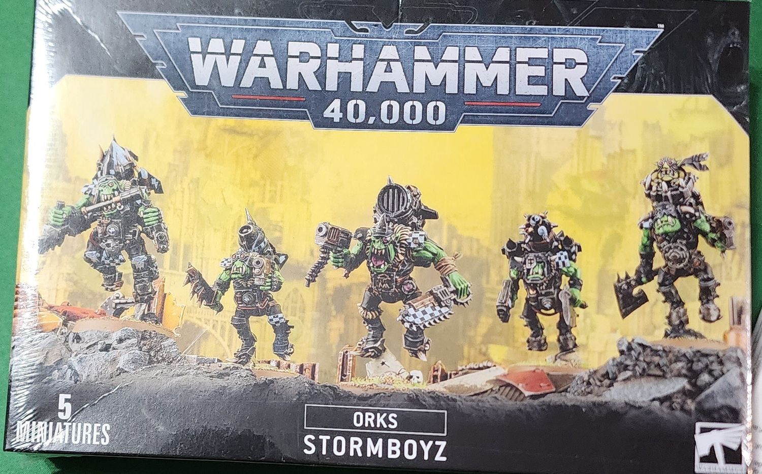 WARHAMMER 40K ORK STORM BOYZ