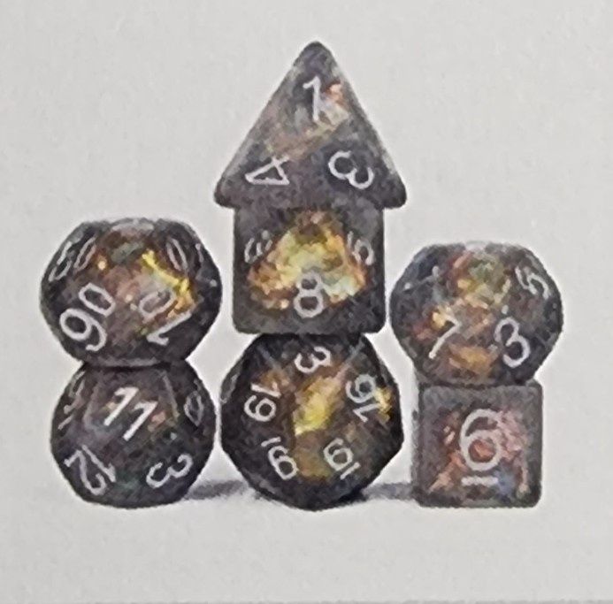 ORICHALCUM ORE DICE SET