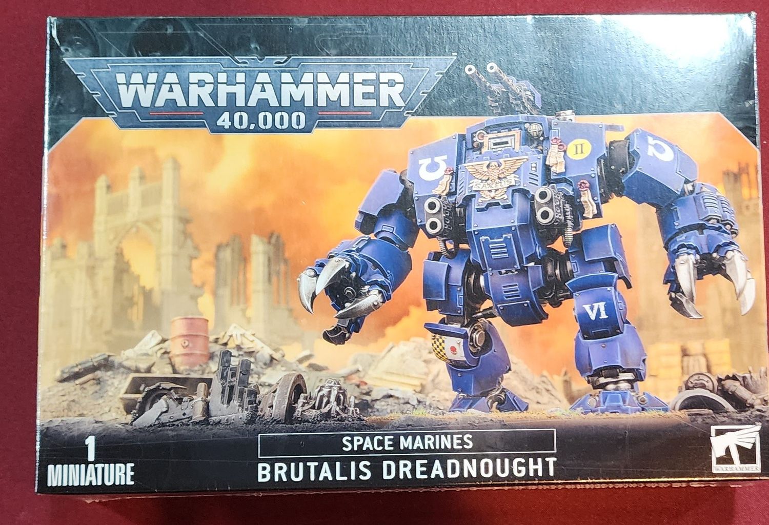 WARHAMMER 40K SPACE MARINE BRUTAILIS DREADNOUGHT