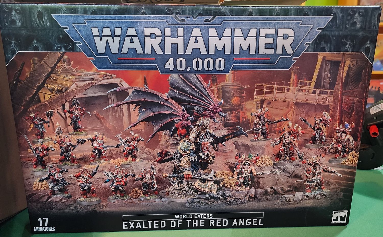 WARHAMMER 40K WORLD EATERS EXALTED OF THE RED ANGEL 2023 XMAS