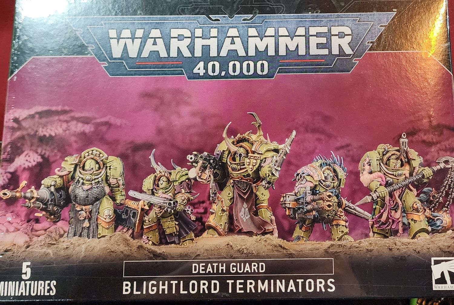 DEATH GUARD BLIGHTLORD TERMINATORS