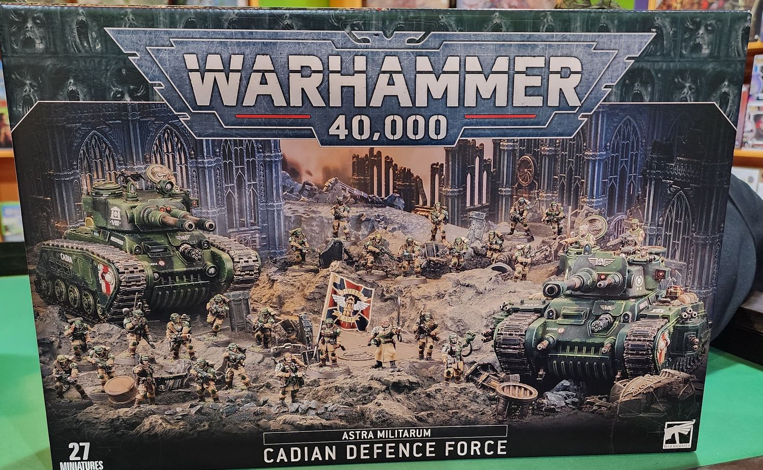 WARHAMMER 40K ASTRA MILITARIUM CADIAN DEFENCE FORCE XMAS 23