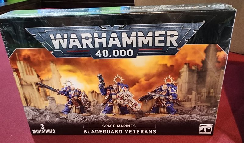 WARHAMMER 40K SPACE MARINE BLADEGUARD VETERANS