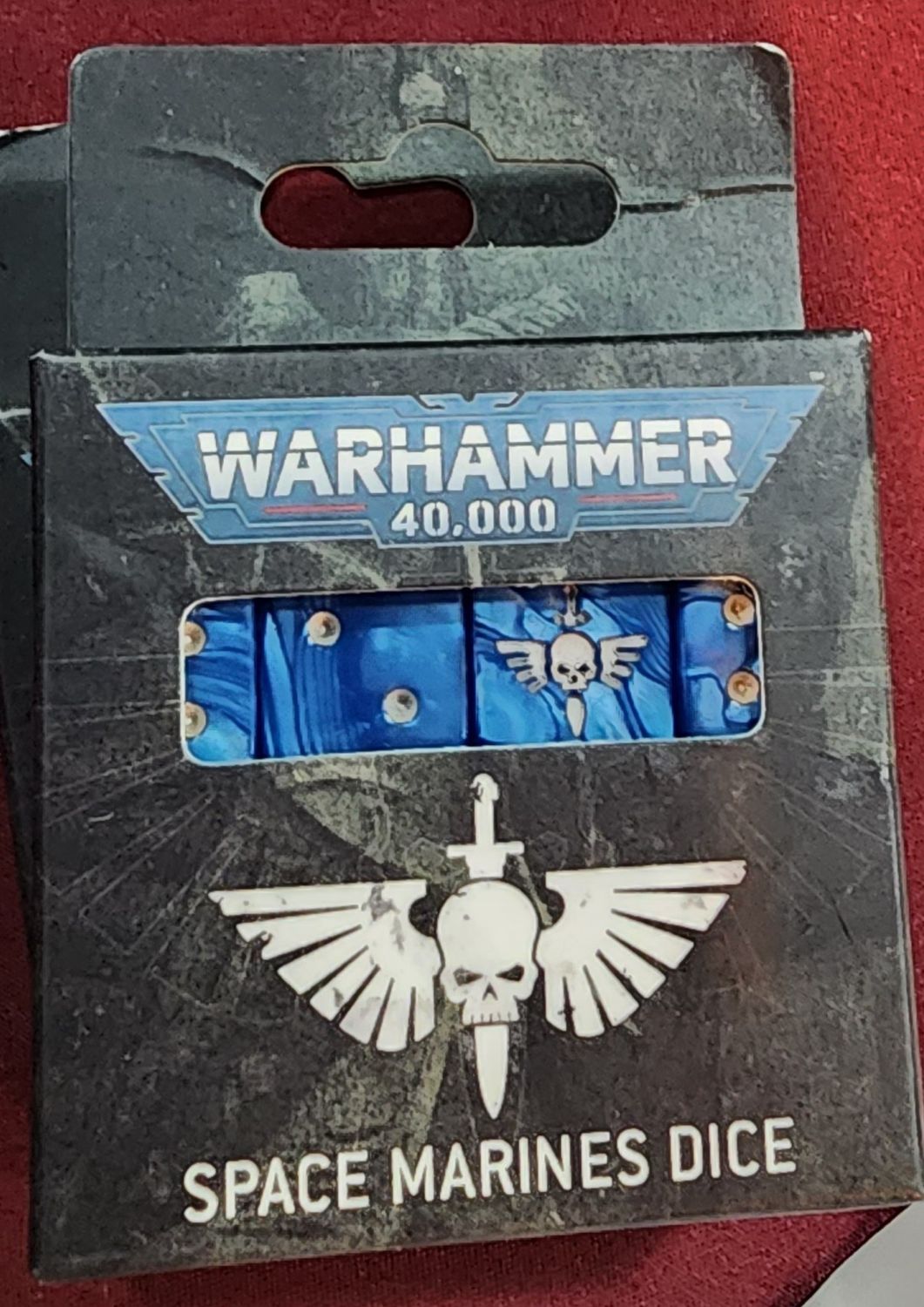 WARHAMMER 40K SPACE MARINES DICE