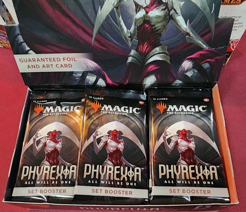 MTG PHYREXIA all will be one set booster pack