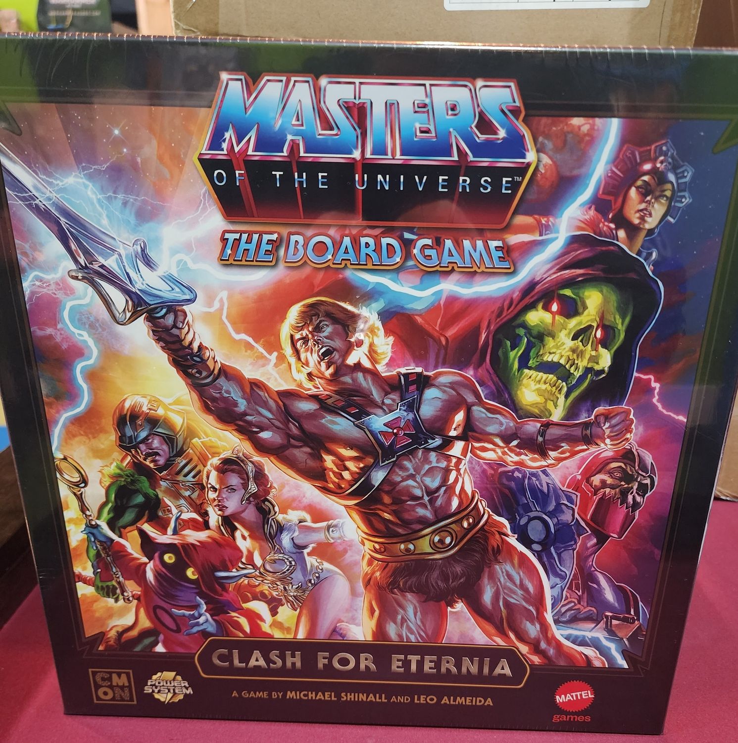 MASTERS OF THE UNIVERSE CLASH FOR ETERNIA