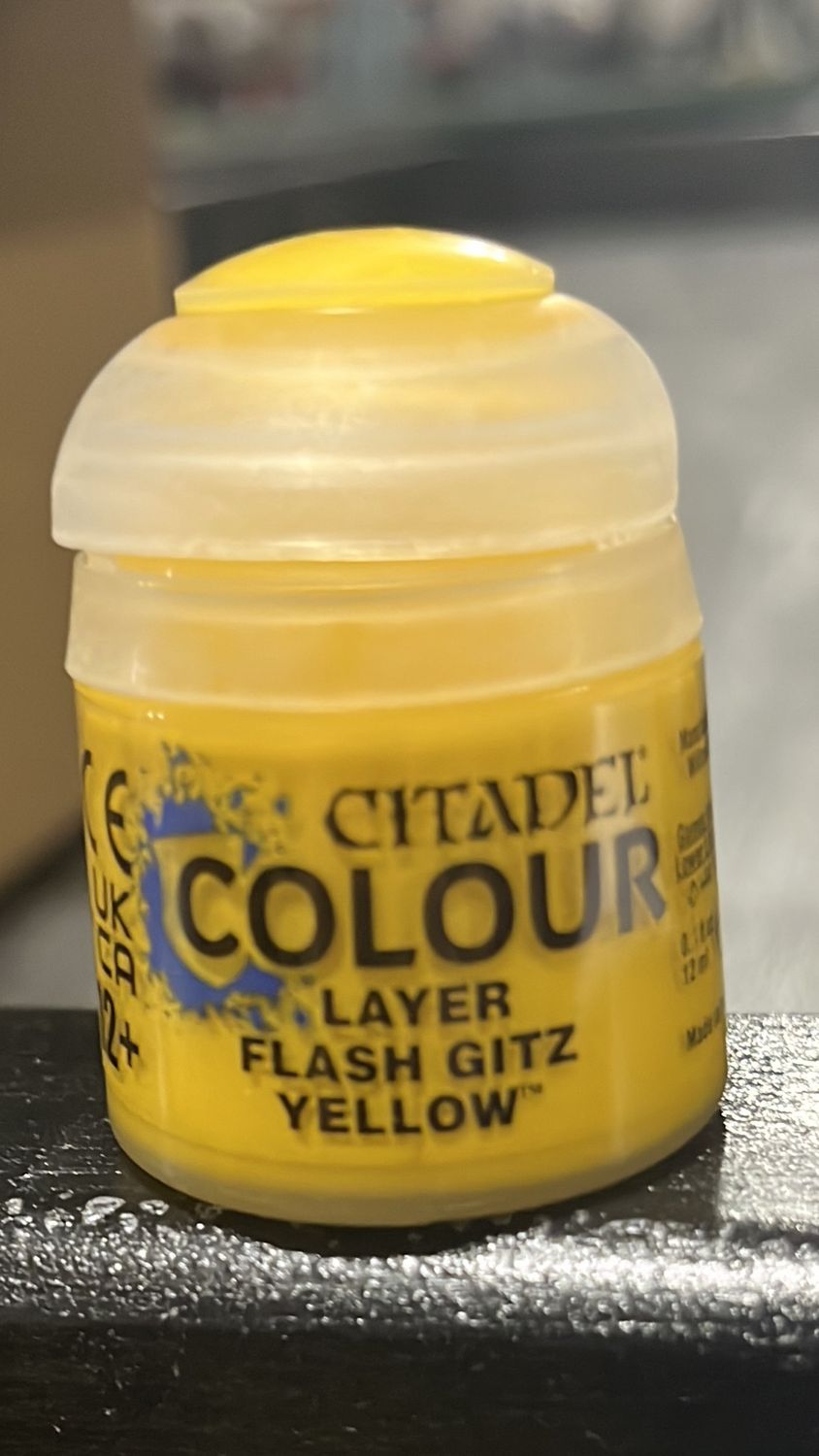 CITADEL COLOUR LAYER: FLASH GITZ YELLOW
