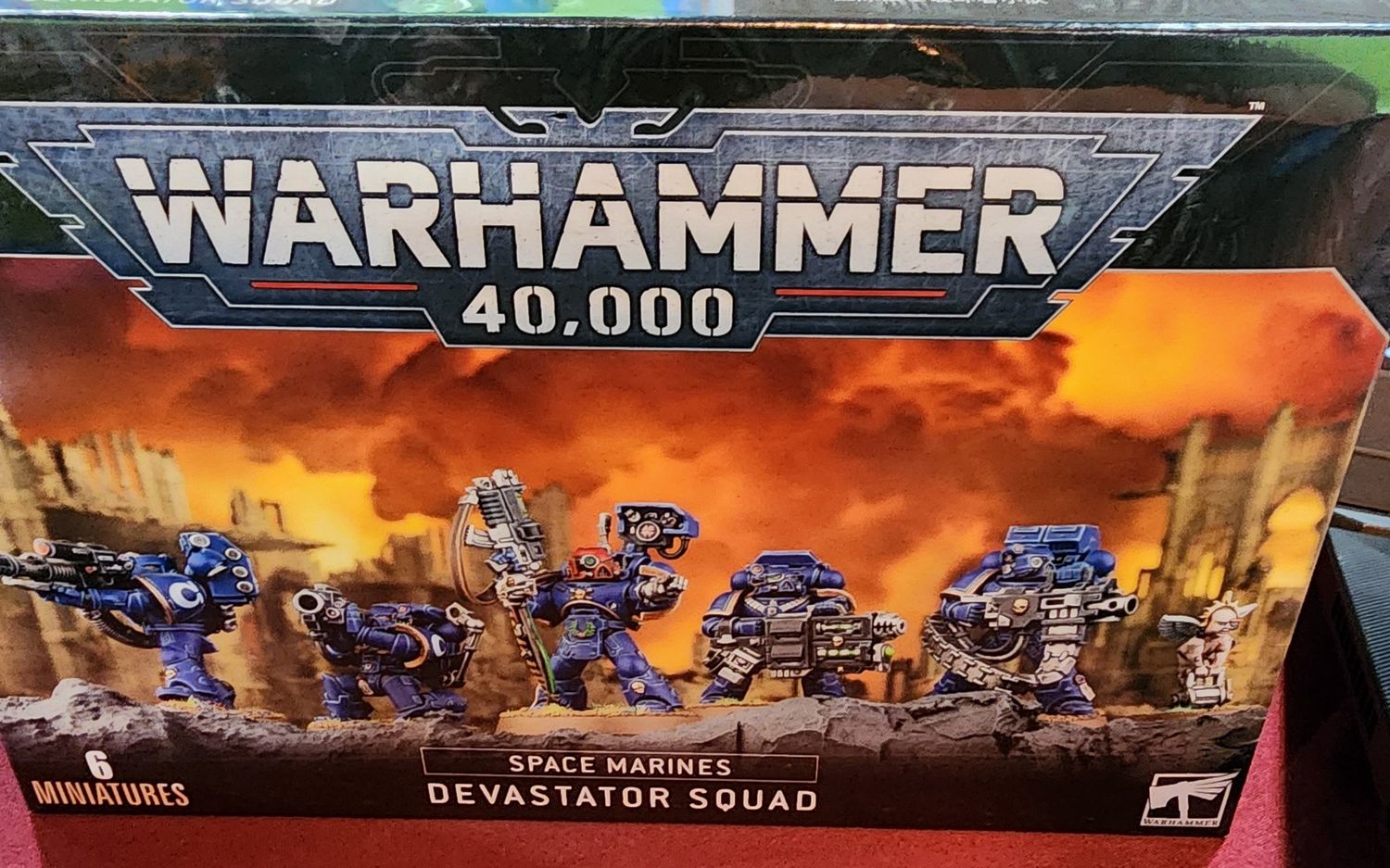 WARHAMMER 40K SPACE MARINES DEVASTATOR SQUAD